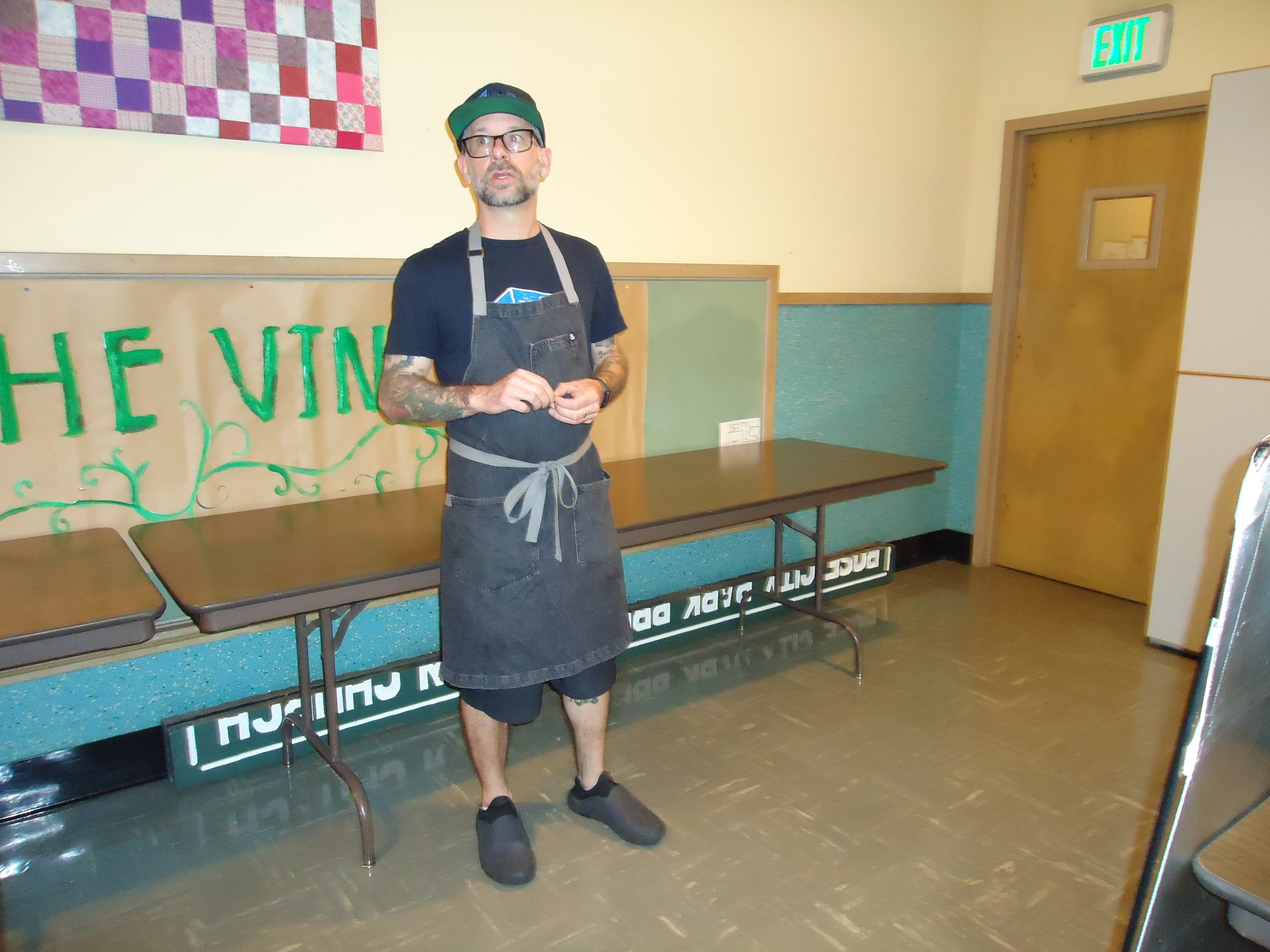 Chef Michael Casper of Milk Crate Kitchen